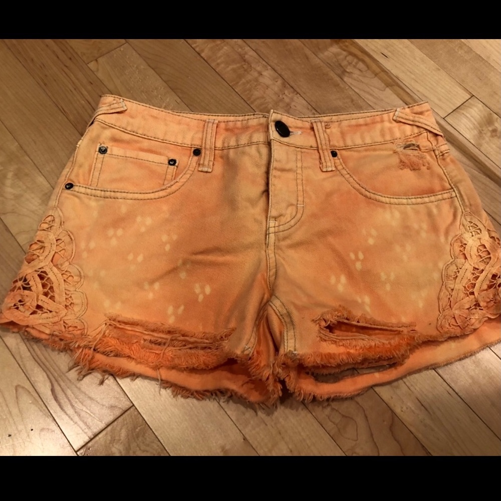 FREE PEOPLE Jean Shorts